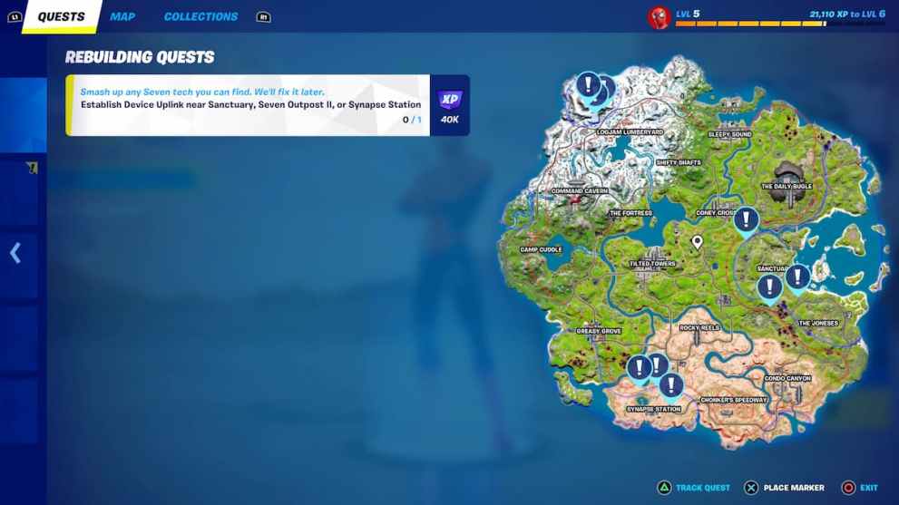 Establish Device Uplink Locations Fortnite Chapter 3 Season 2