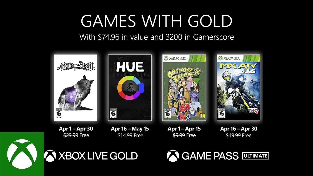 Xbox Games With Gold