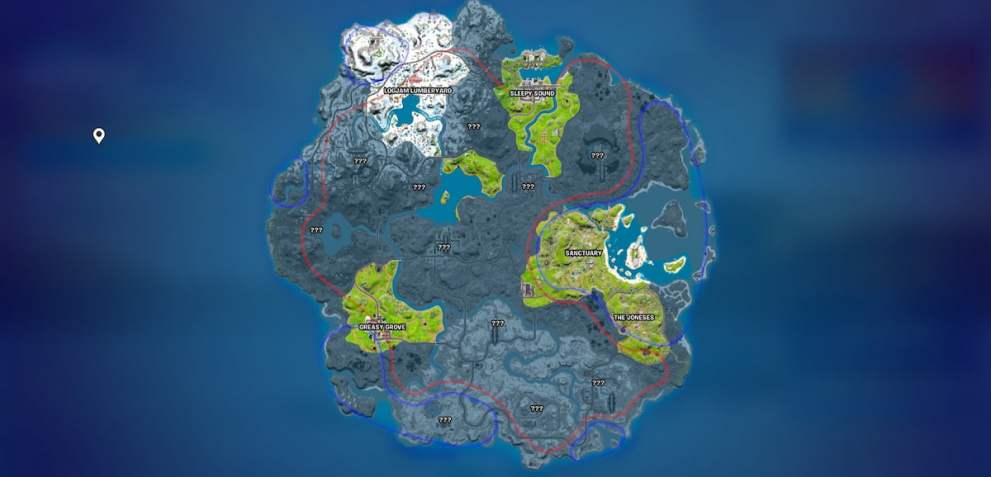 fortnite red and blues lines explained