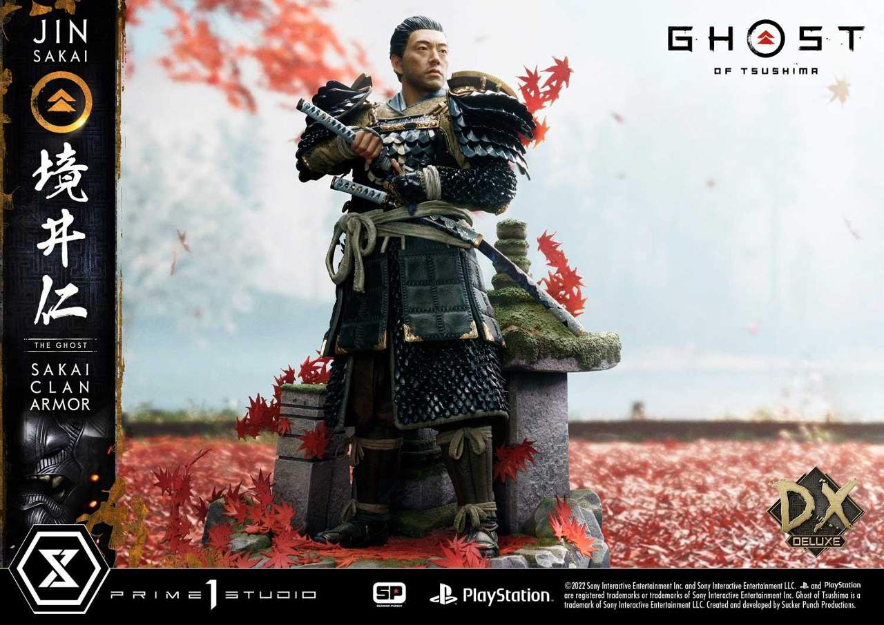 Ghost of Tsushima Jin Sakai Masterline Statue