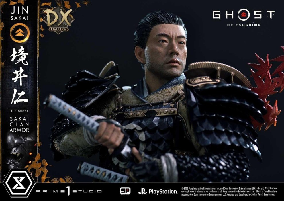 Ghost of Tsushima Jin Sakai Masterline Statue