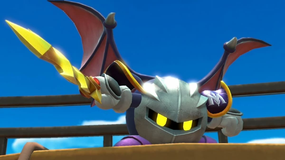 meta knight in kirby and the forgotten land