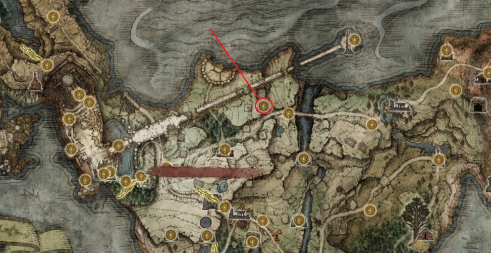 Uchigatana Location in Elden Ring