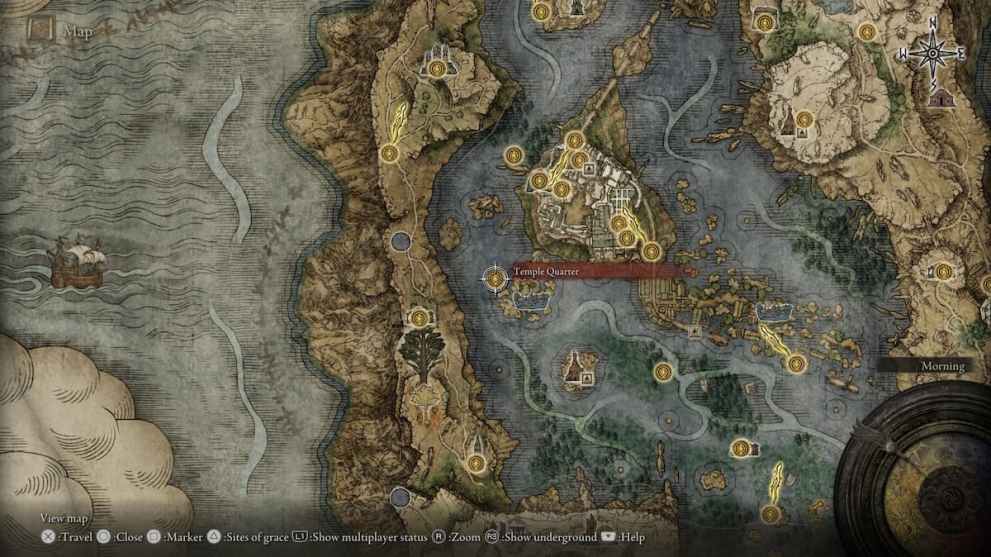 temple quarter location in elden ring