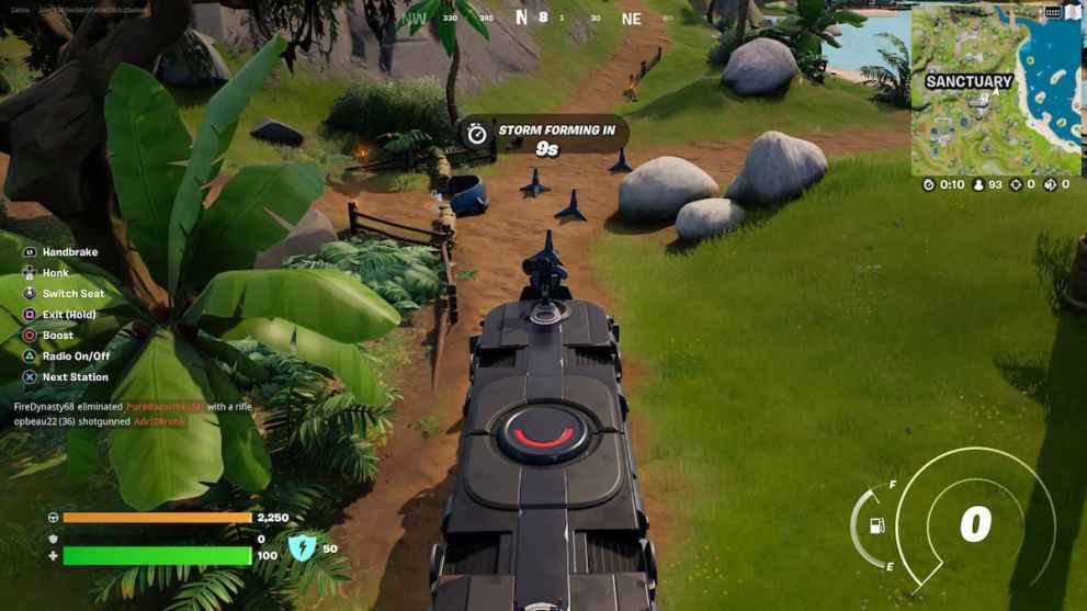 Fortnite Chapter 3 Season 2 Destroy Road Barriers