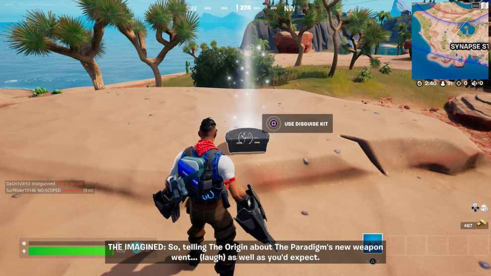 Fortnite Chapter 3 Season 2 Disguise Kit On Ground