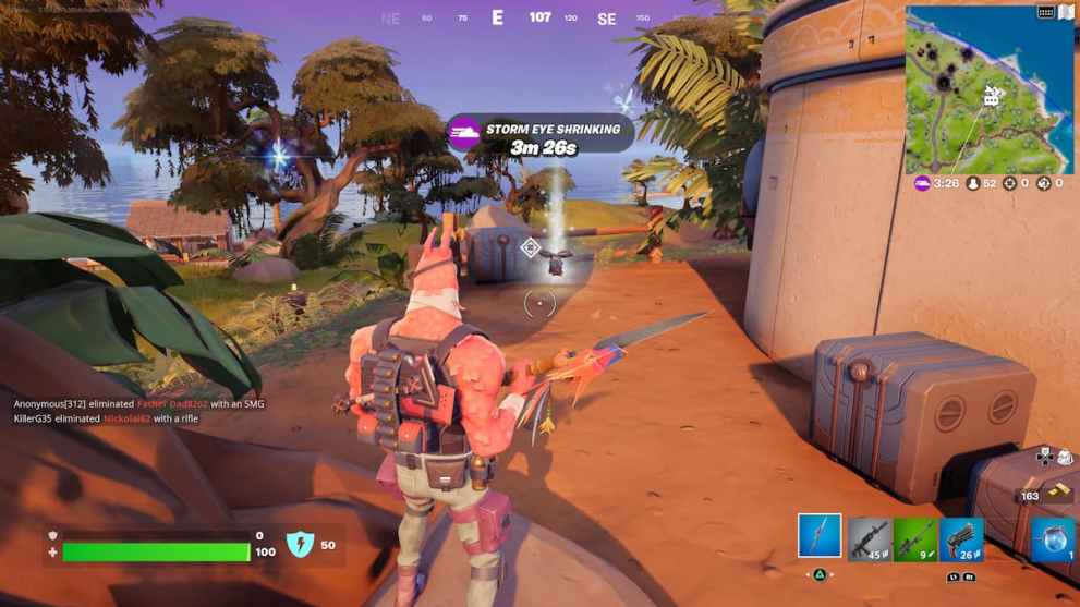 Fortnite Chapter 3 Season 2 Transmit Data to Drone Location