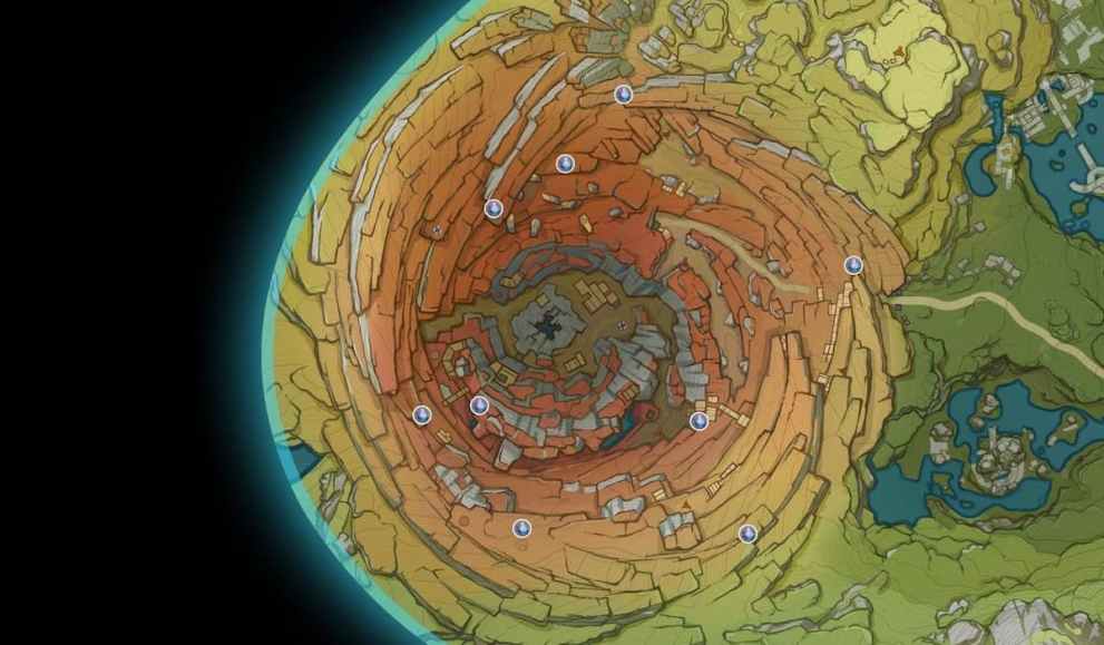 Genshin Impact Archaic Stone Locations Map (1)