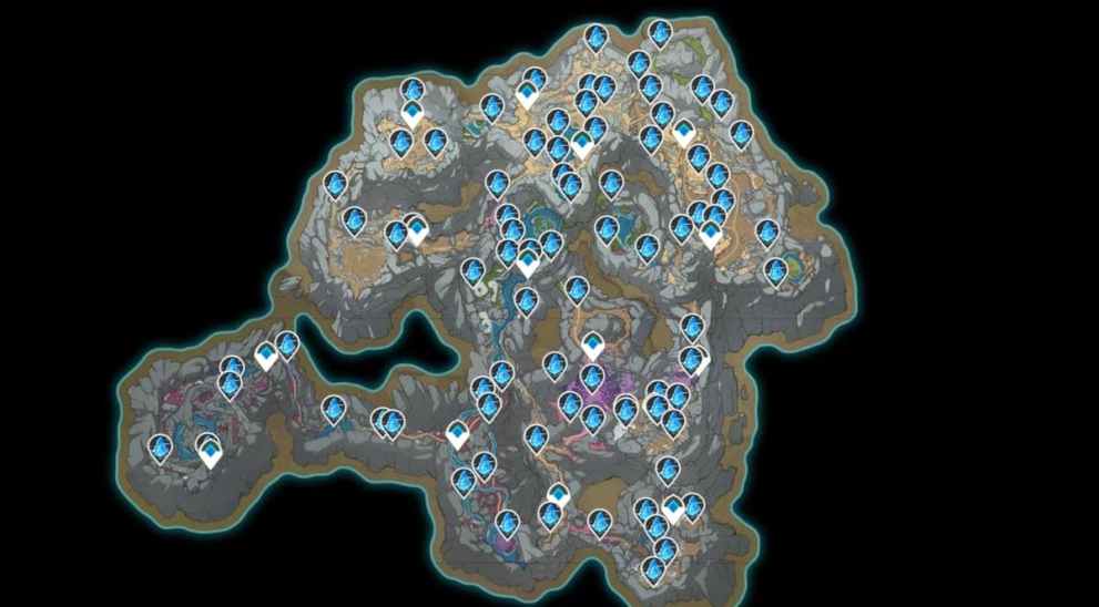 Genshin Impact Lumenspar Locations Map (1)