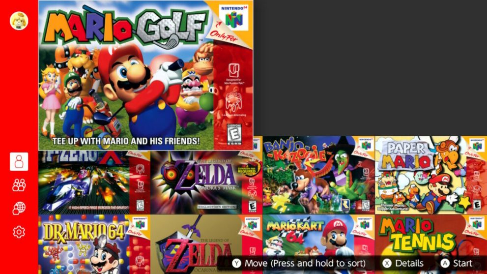 mario golf 64