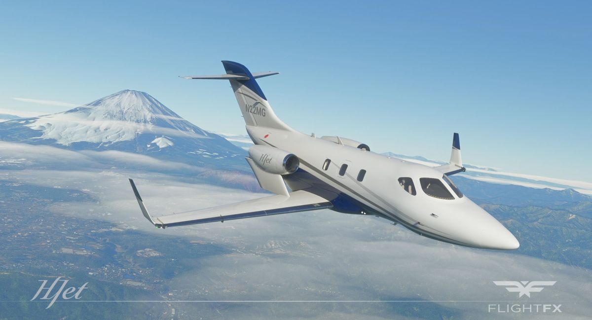 Microsoft Flight Simulator Honda Jet