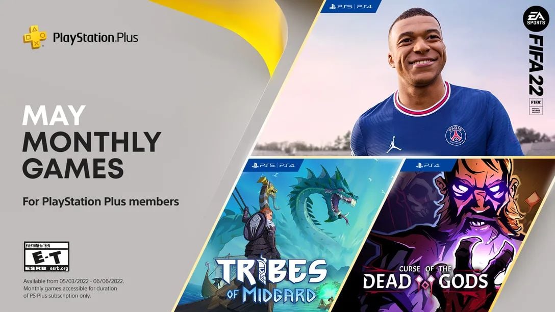 PlayStation PLus Games May 2022