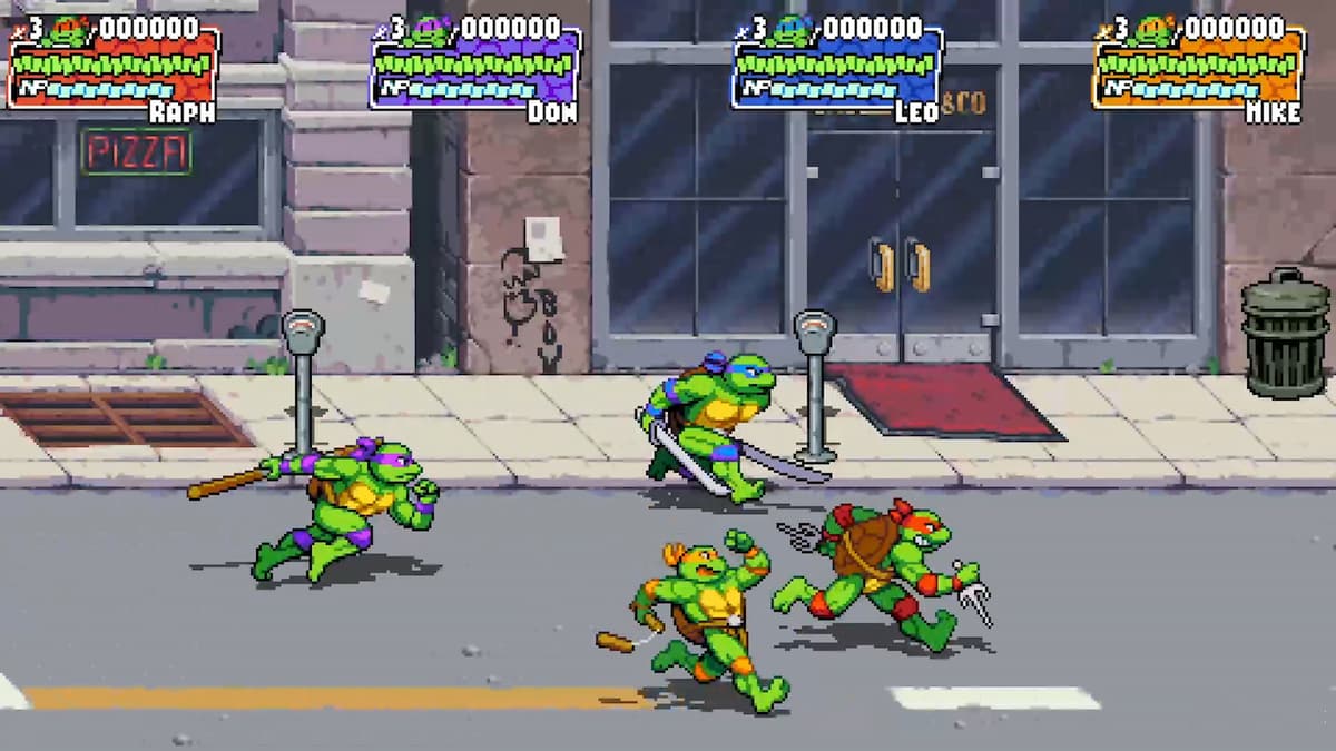 TMNT Shredder's Revenge Full Team (1)