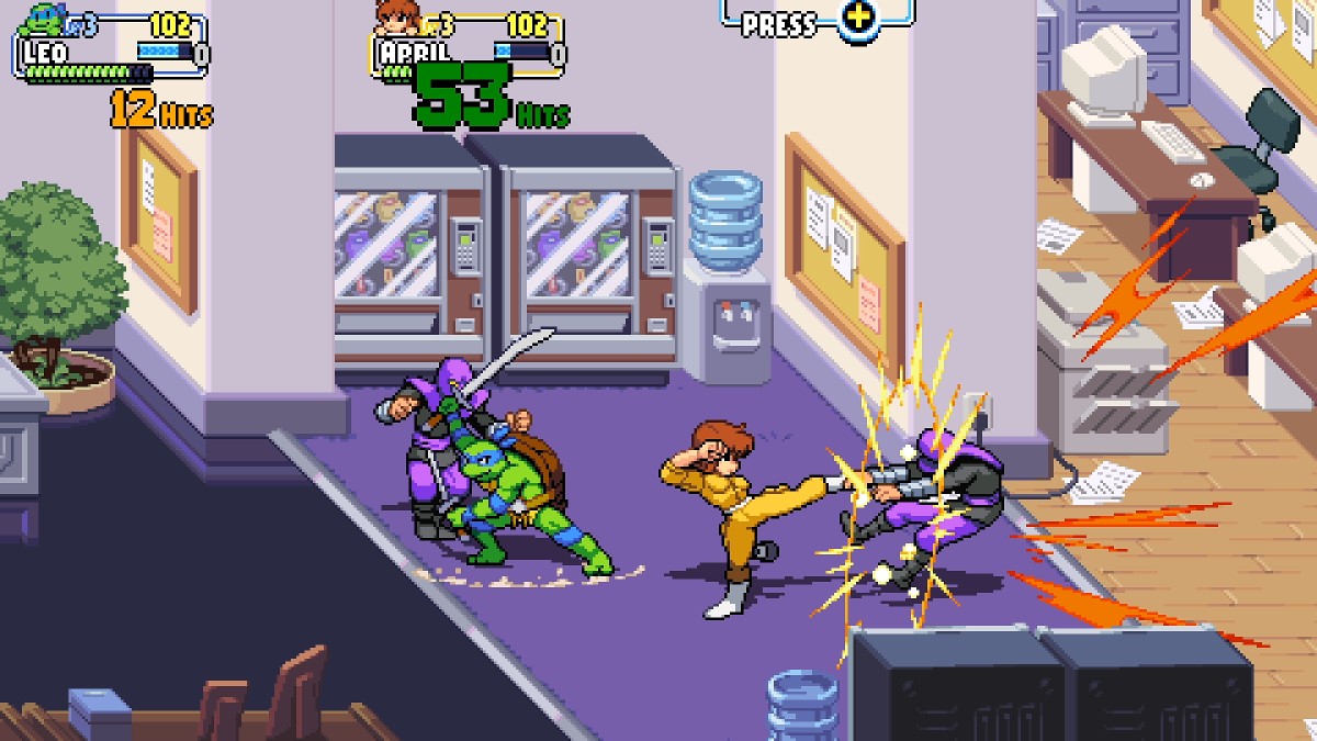 TMNT: Shredder's Revenge Combat