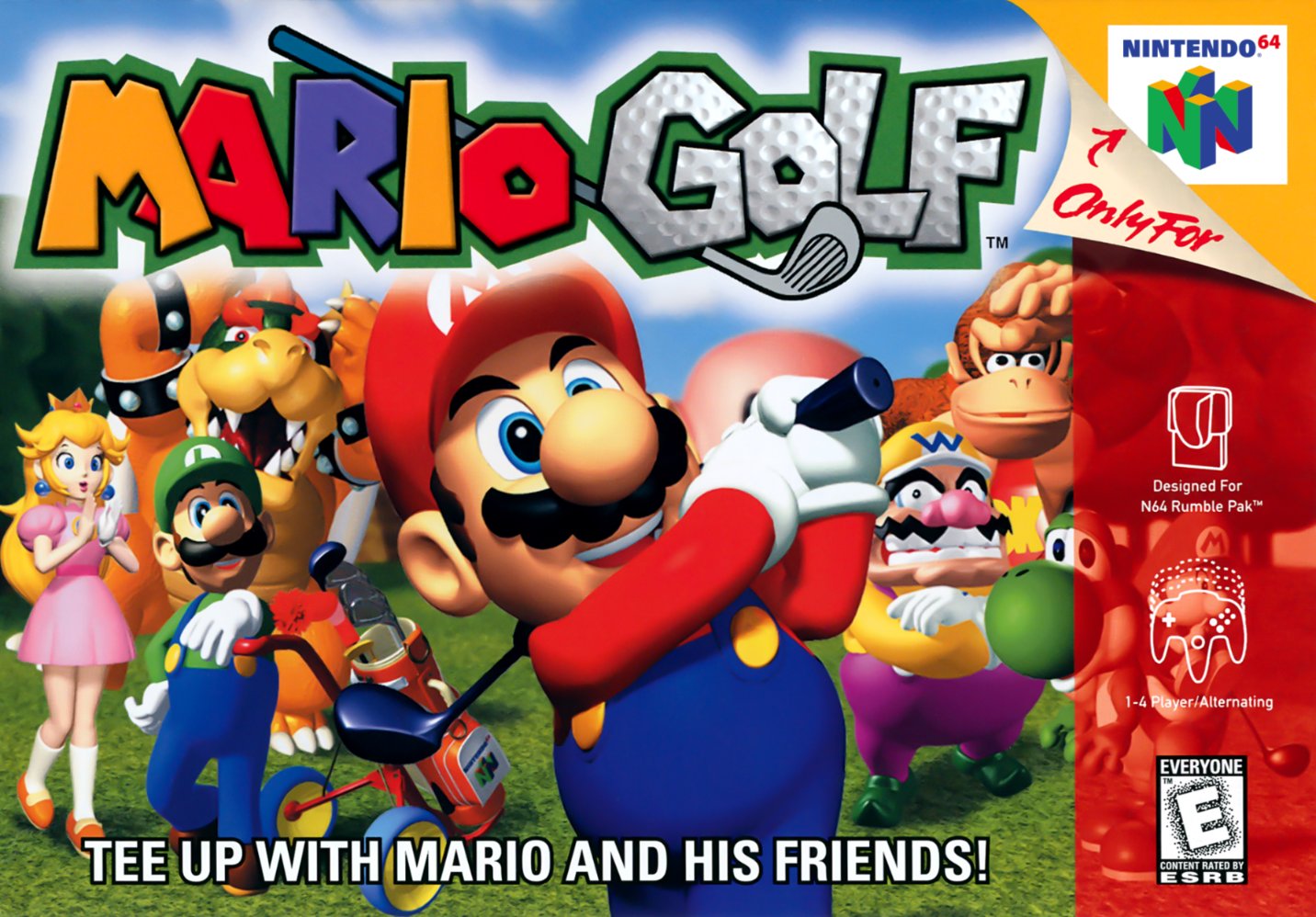 mario golf n64