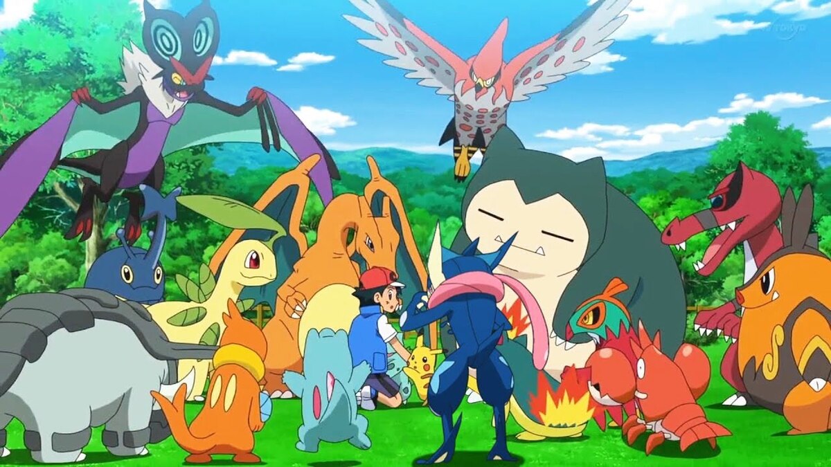 All Ash's Pokemon