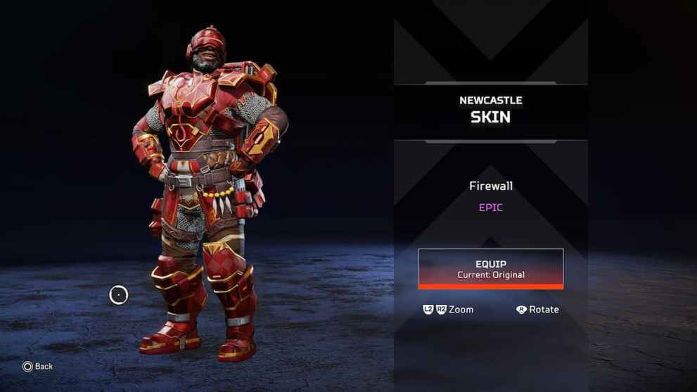 Firewall Epic Newcastle Skin