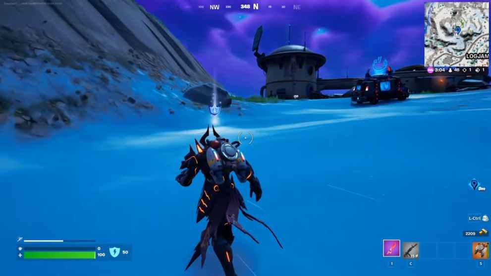 fortnite seven outpost II level up token location