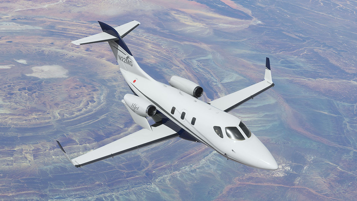 Microsoft Flight SImulator Honda Jet