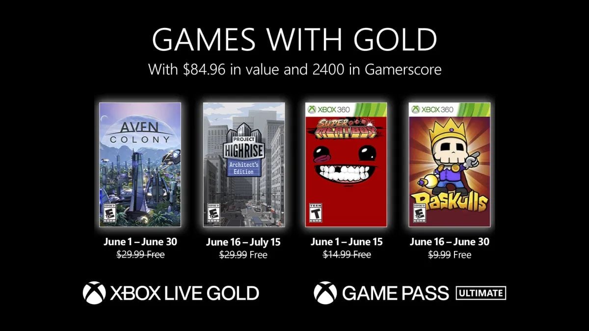 Xbox Games With Gold