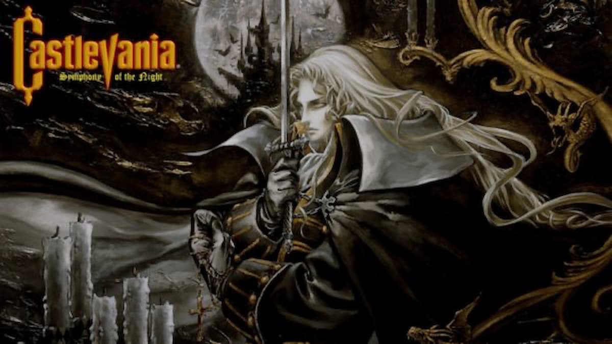 castlevania symphony of the night cover art