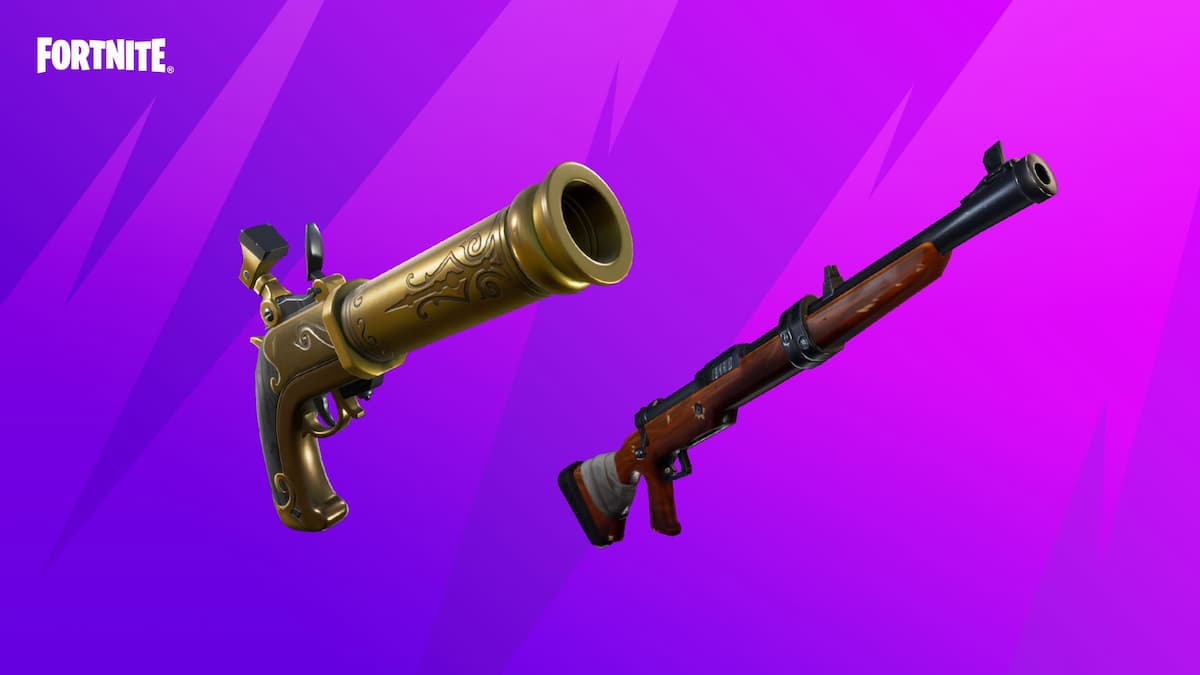 fortnite flint-knock and hunting rifle