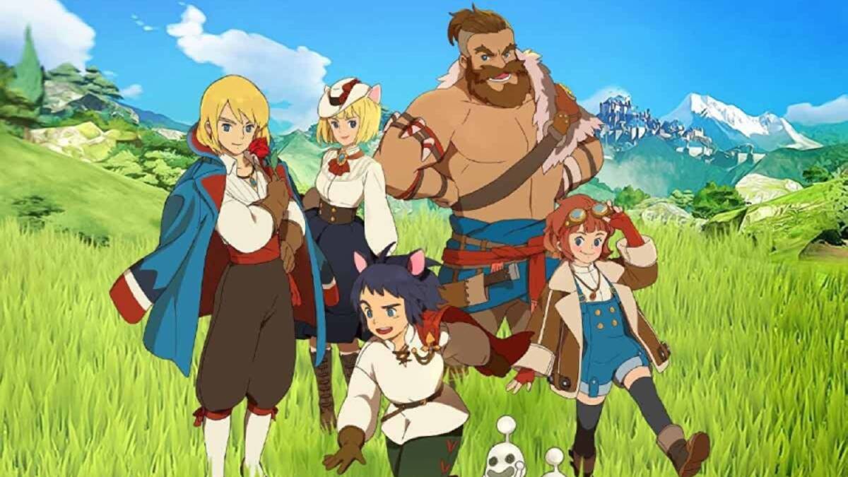 ni no kuni cross worlds is a mobile MMORPG