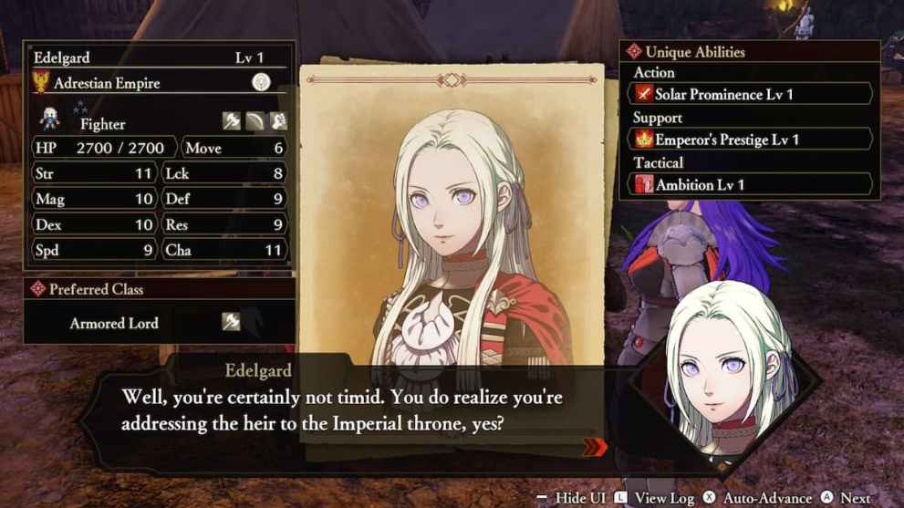 edelgard in fire emblem warriors: three hopes