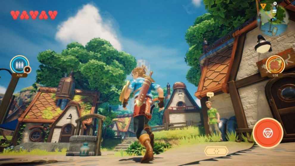 Best Apple Arcade Games, Oceanhorn 2: Knights of the Lost Realm