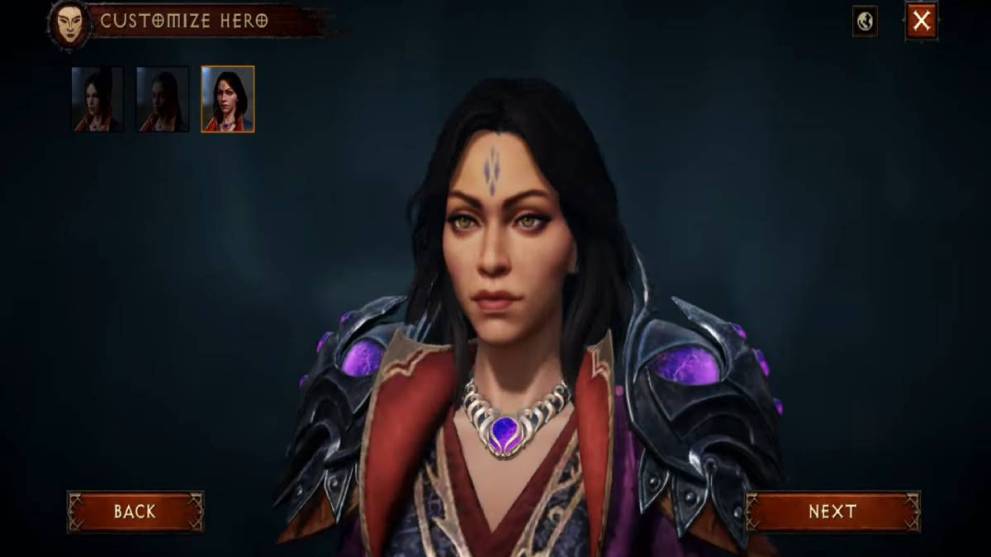 Diablo Immortal Face Presets