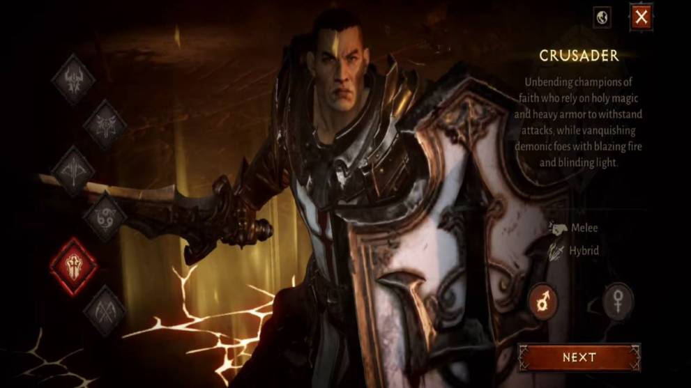 Diablo Immortal character class