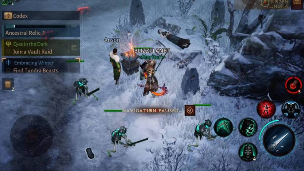 Embracing Winter _ Diablo Immortal Side Quest