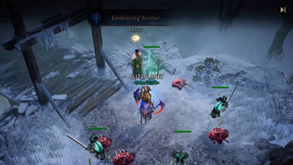 Embracing Winter _ Diablo Immortal Side Quest