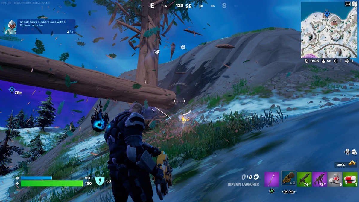 Fortnite Timber Pine Knock Down