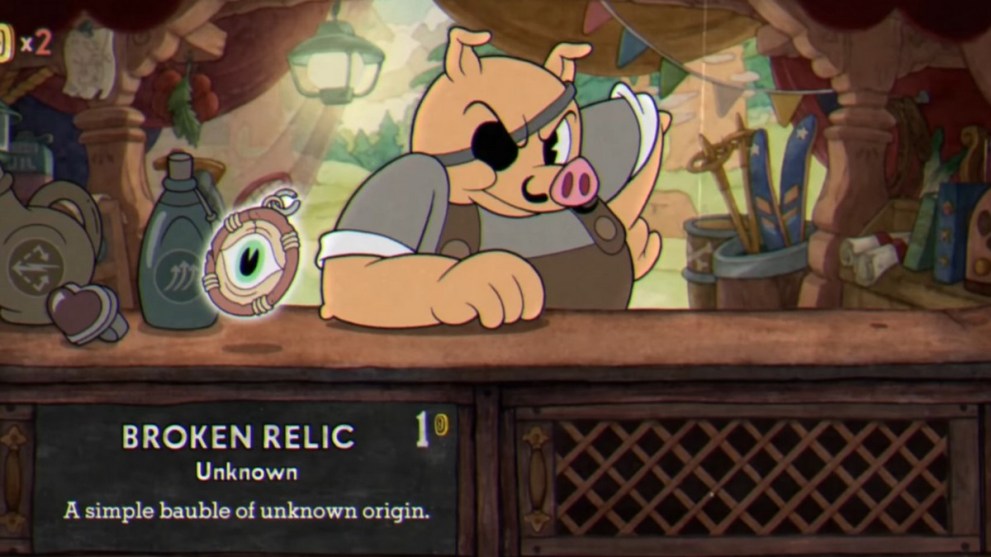 Cuphead: The Delicious Last Course Broken Relice