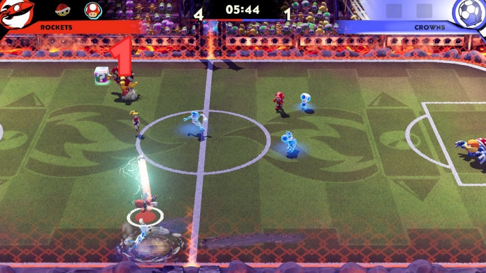 Mario Strikers: Battle League perfect combo pass