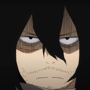 Aizawa being annoyed by Tomoko