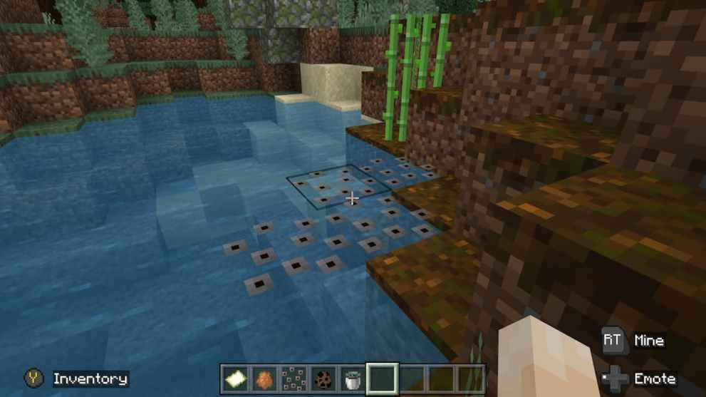 Minecraft, frogspawn