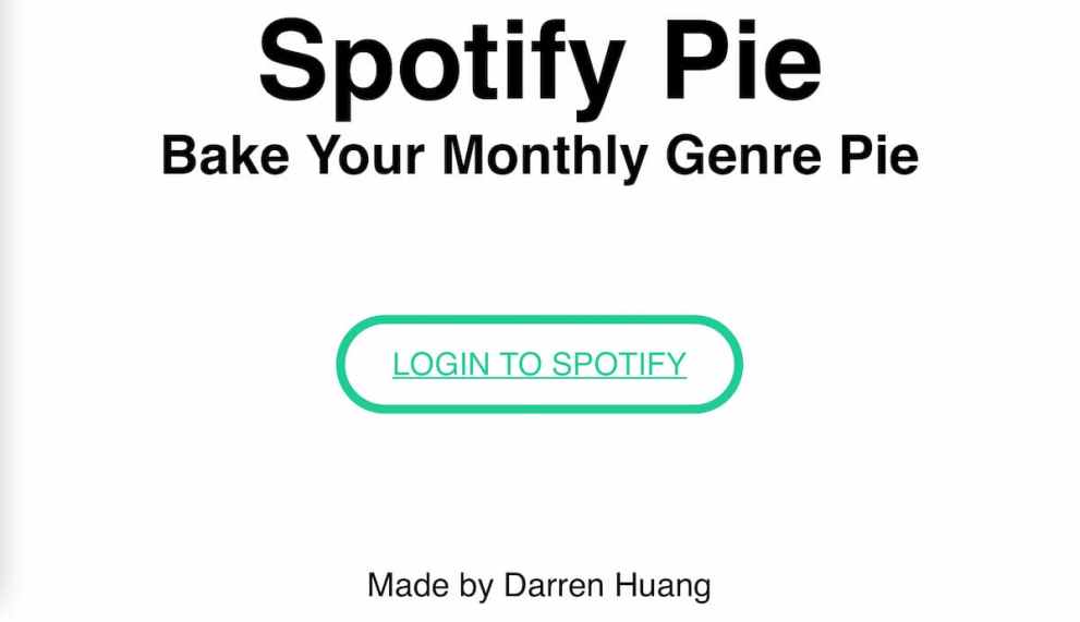 spotify pie chart