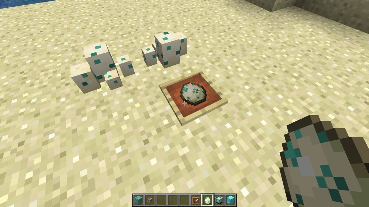 Turtle eggs in Minecraft