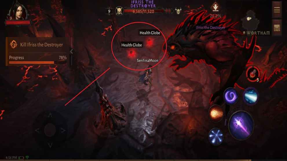 health cubes in diablo immortal