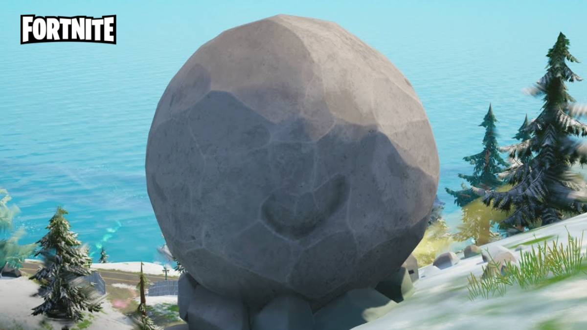 Fortnite Runaway Boulder