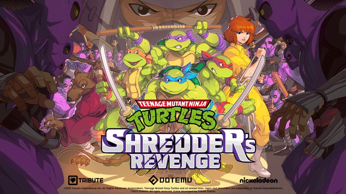 TMNT: Shredder's Revenge artwork