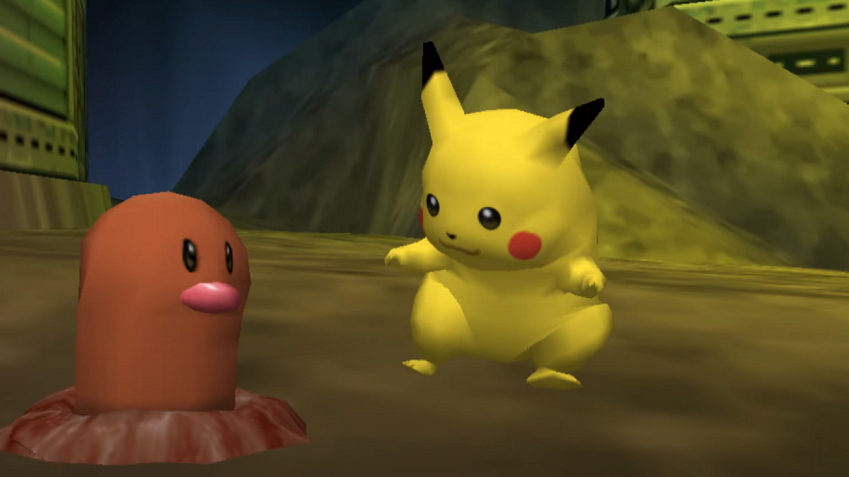 pokemon snap n64 nso pikachu and diglett