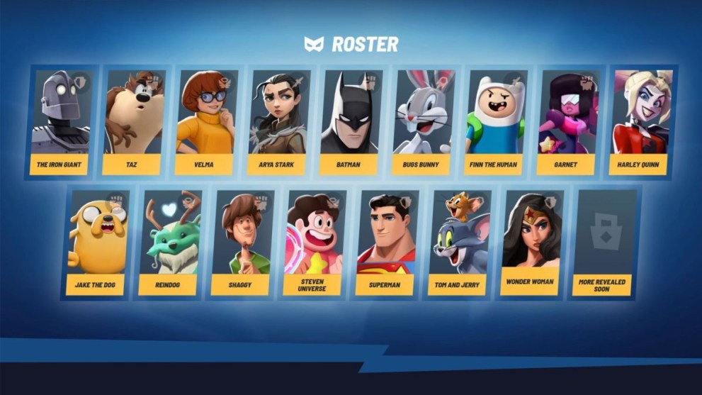 Full MultiVersus Roster