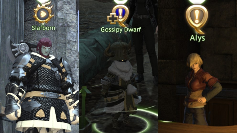 Final Fantasy XIV quest markers