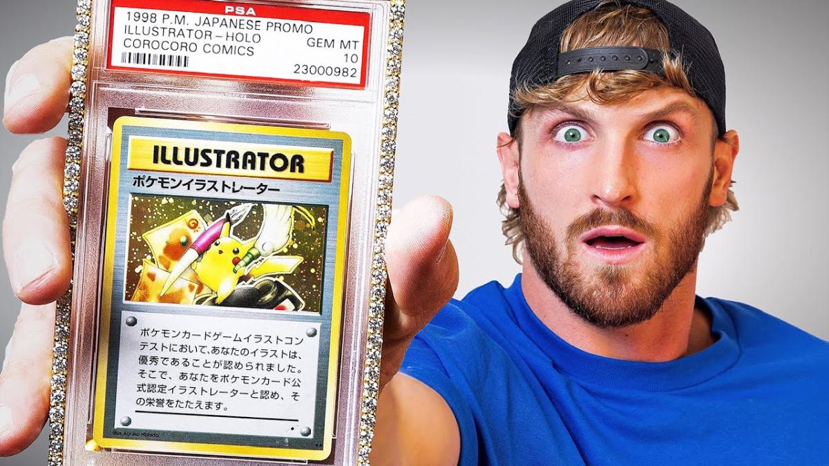 Logan Paul Pokemon Card