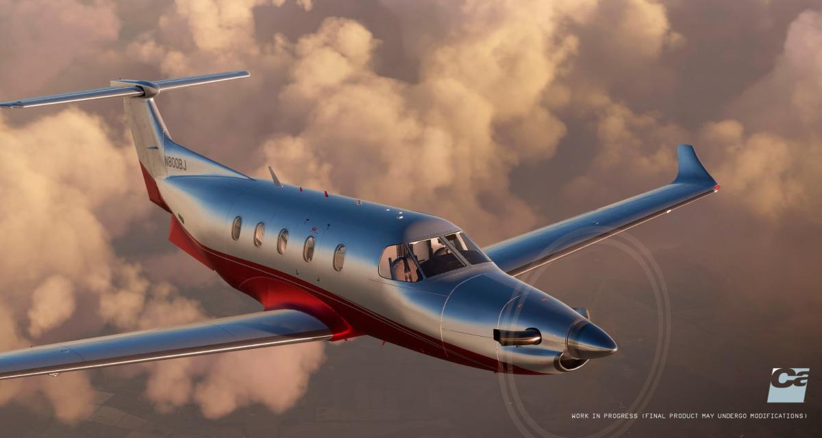 Microsoft Flight Simulator Pilatus PC-12