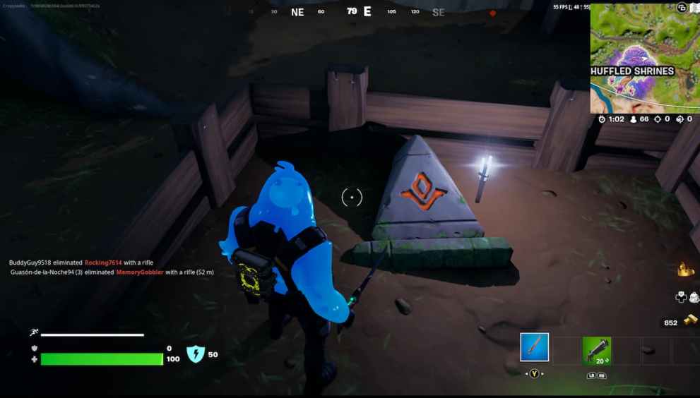 fortnite shuffled shrines rune 4 location