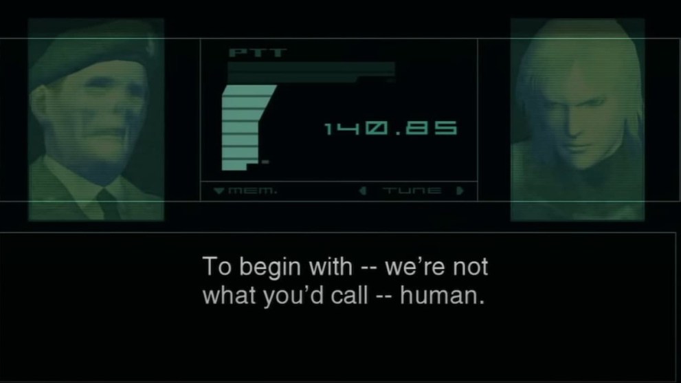 AI Colonel and Raiden Codec Call